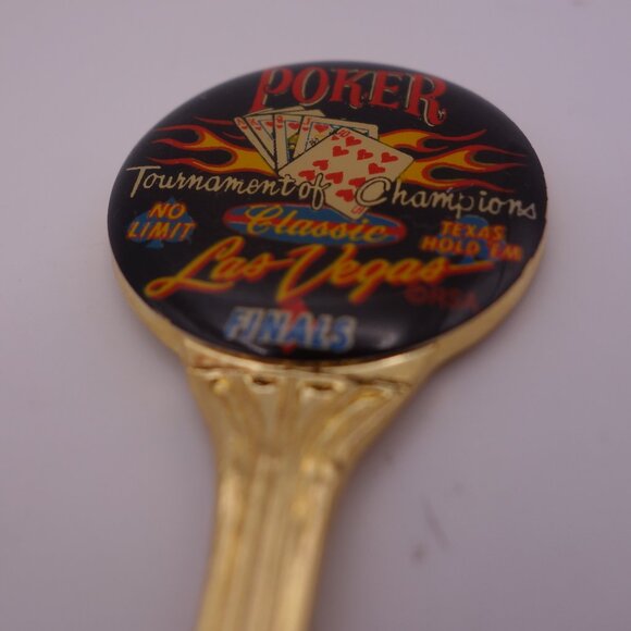POKER Tournament Champion NO LIMIT Classic Texas Hold Em Las Vegas Finals Spoon - Picture 12 of 13